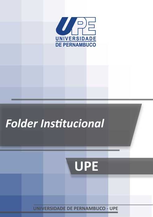 Folder Institucional