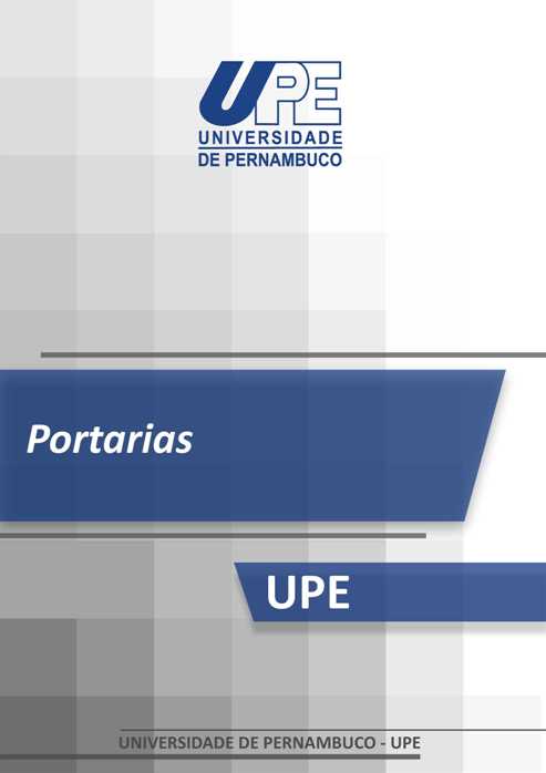 Portarias UPE