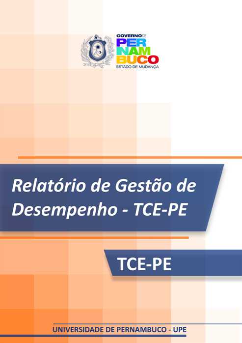 Relatório de Gestão de Desempenho - TCE-PE